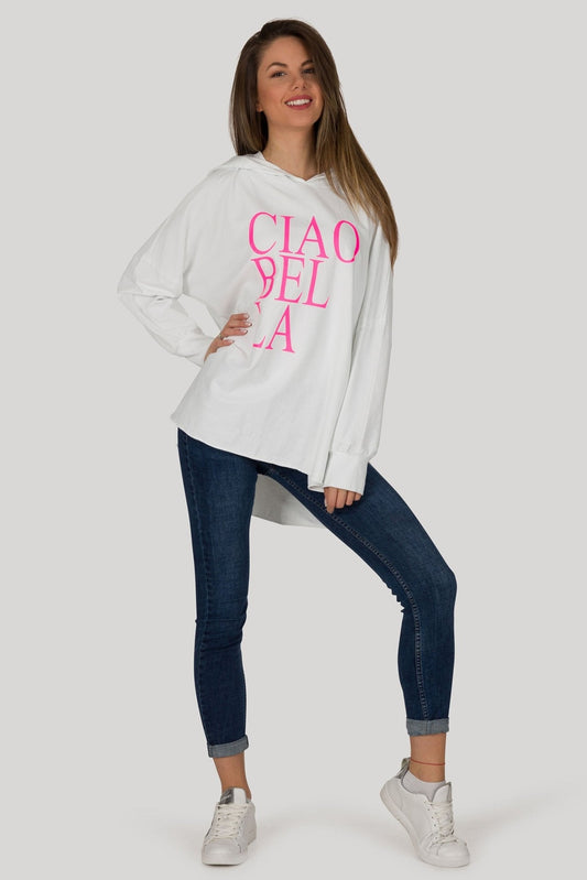 Loungehoodie CIAO BELLA